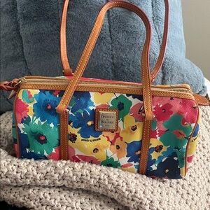 Dooney & Bourke Colorful Floral Satchel